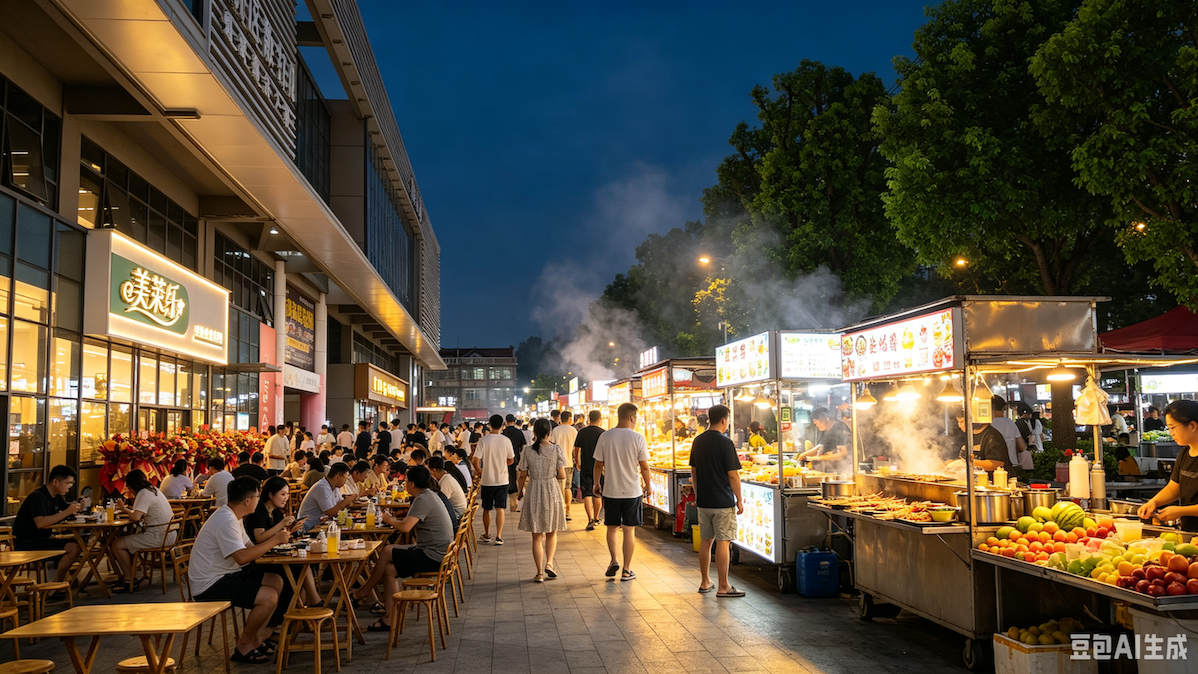 洪合泰旗 · 锦悦荟夜市摊主招募